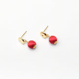 Irregular Stud Drop Earrings