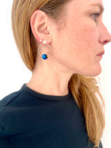 Orbital Textured Hoop Studs