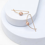 Liberty Orbital Earrings Gold