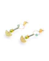 Jets Earrings Gold / Agate
