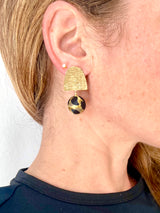 Leopard Print Lolly Studs