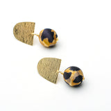 Leopard Print Lolly Studs
