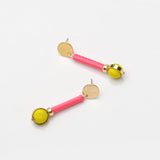 Totem Stud Earrings Gold