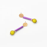 Totem Stud Earrings Gold