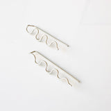 Squiggly Linear earrings