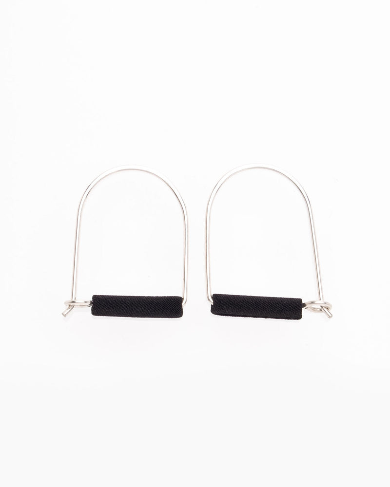 Arch Earrings Silver