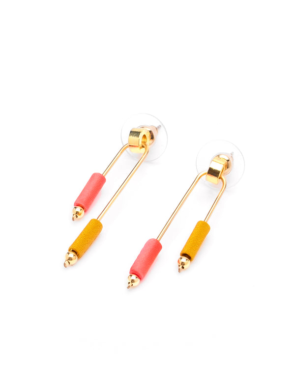 Arco Gold Earrings