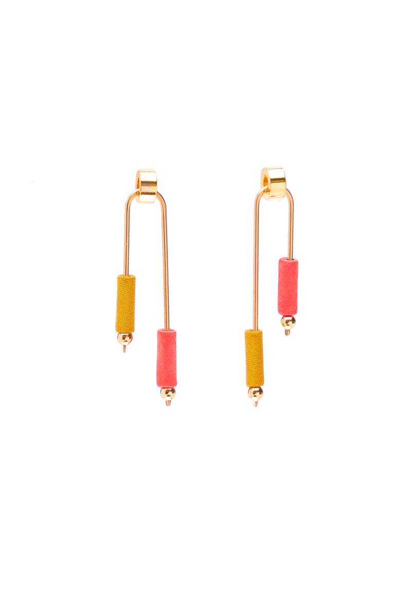 Arco Gold Earrings