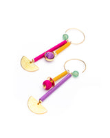 Lumi Magenta Mix Earrings