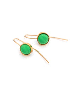 Zia Earrings Green