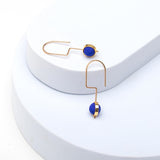 Golden Arch Ball in Cobalt blue (smaller)