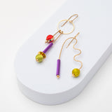 Miro Squiggle Lime / Lavender