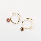 Wavy Gold Hoops