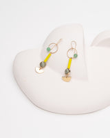 Jets Hook Earrings Neon / Sage