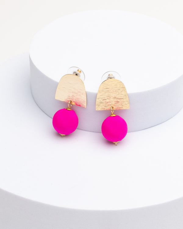 Lolly Studs Pink