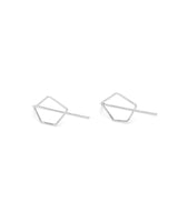 Pentagon earrings