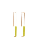 Rectangle Earrings Gold